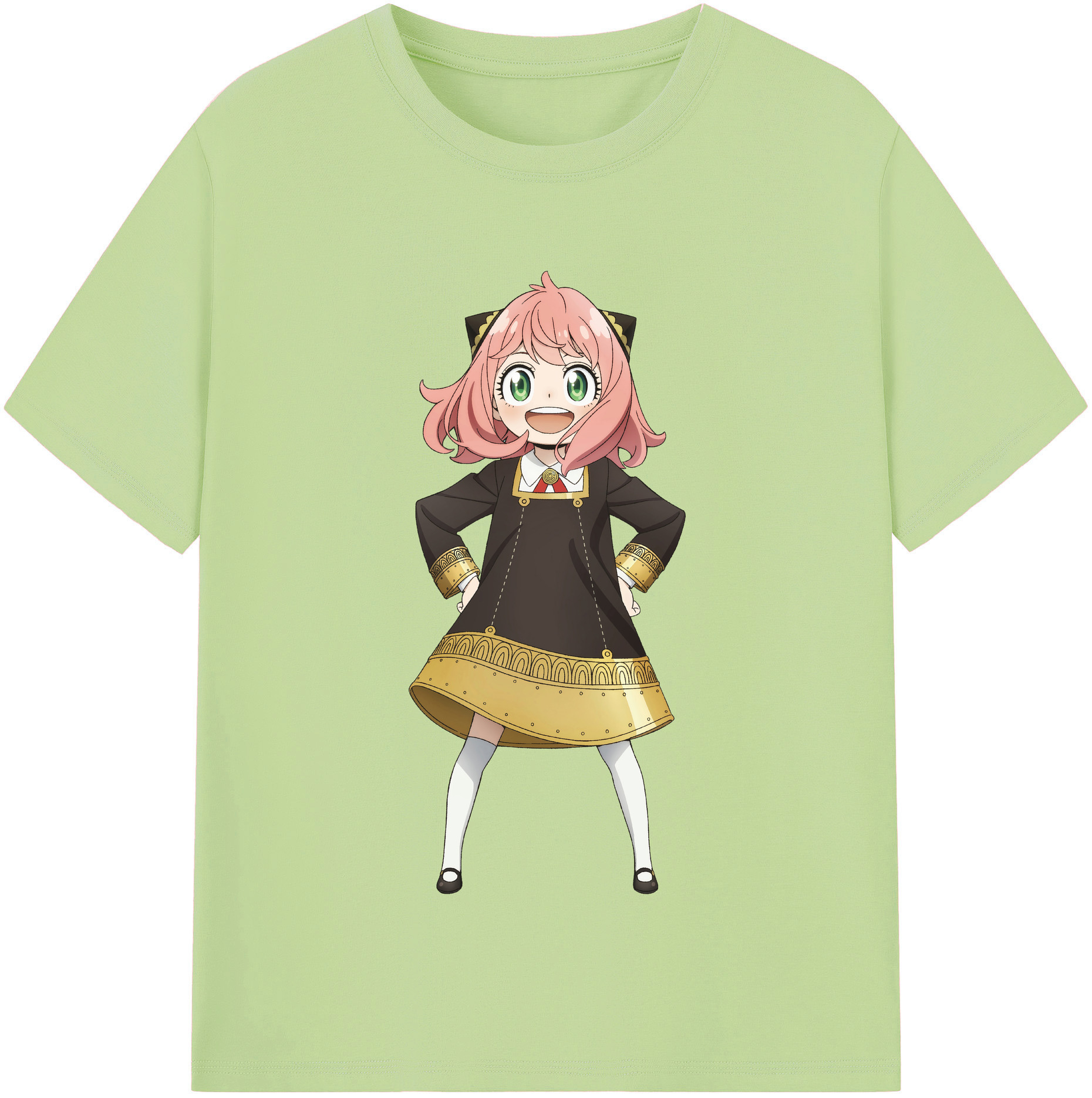 （画像用） SPY×FAMILY间谍家家酒 綿100％半袖Tシャツ（フロントプリント）